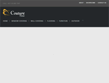 Tablet Screenshot of couture.ae